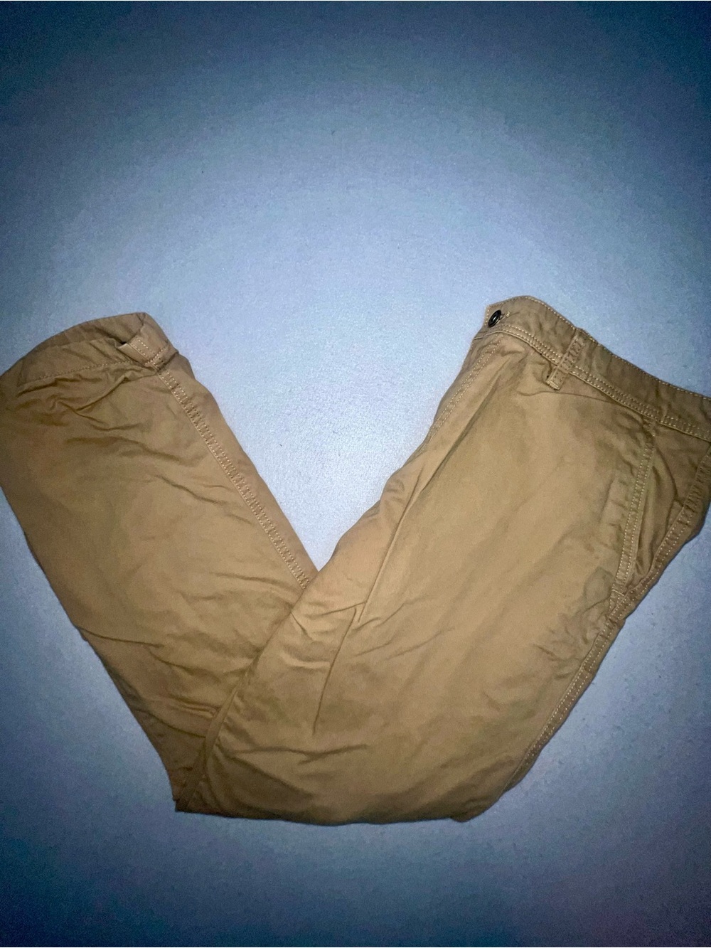 Weatherproof Men's Khaki Flannel-Lined Casual Pants (Size 36W x 32L)